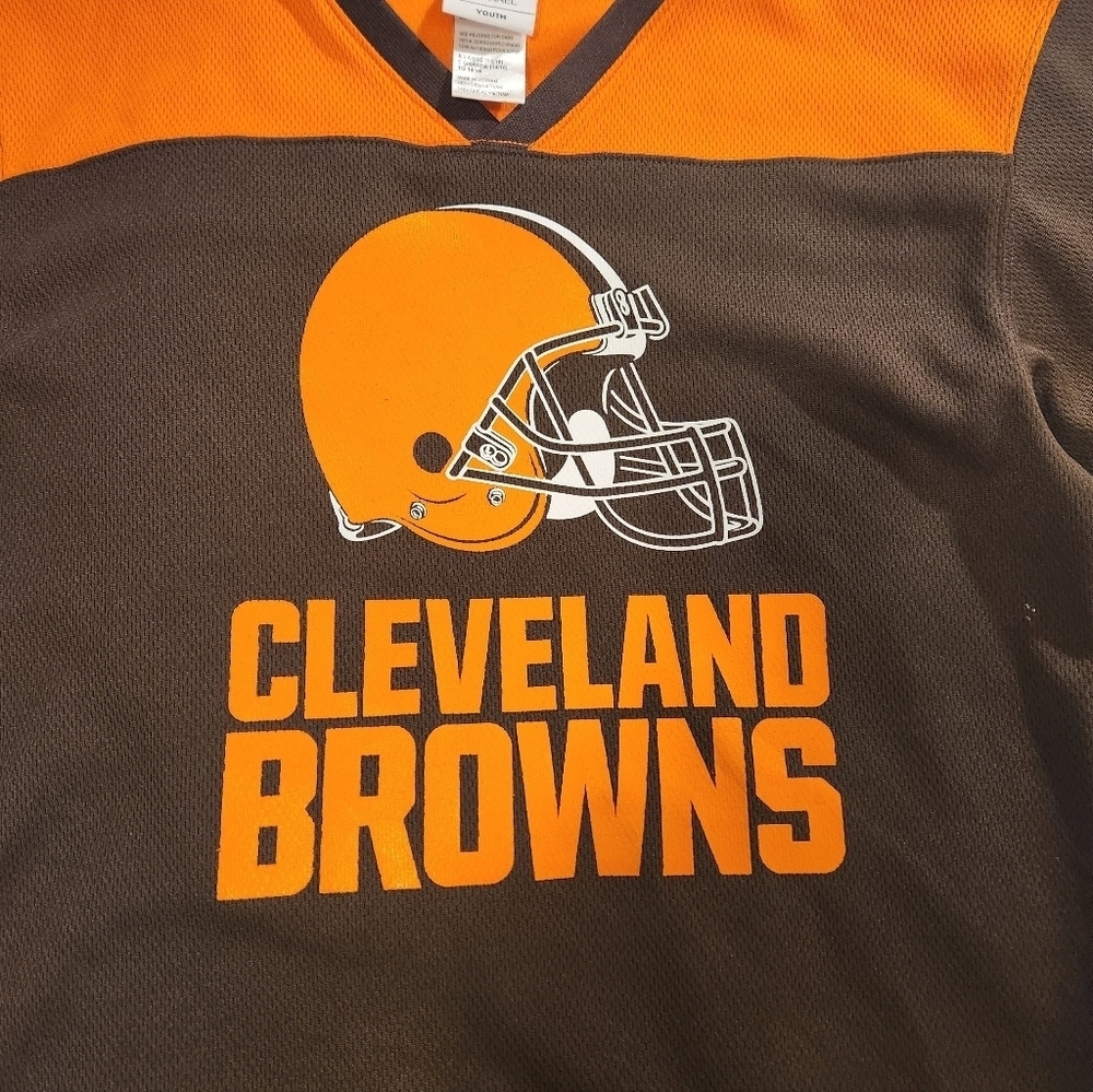 Youth Cleveland Browns Shirt Size XL - Picture 2 of 5